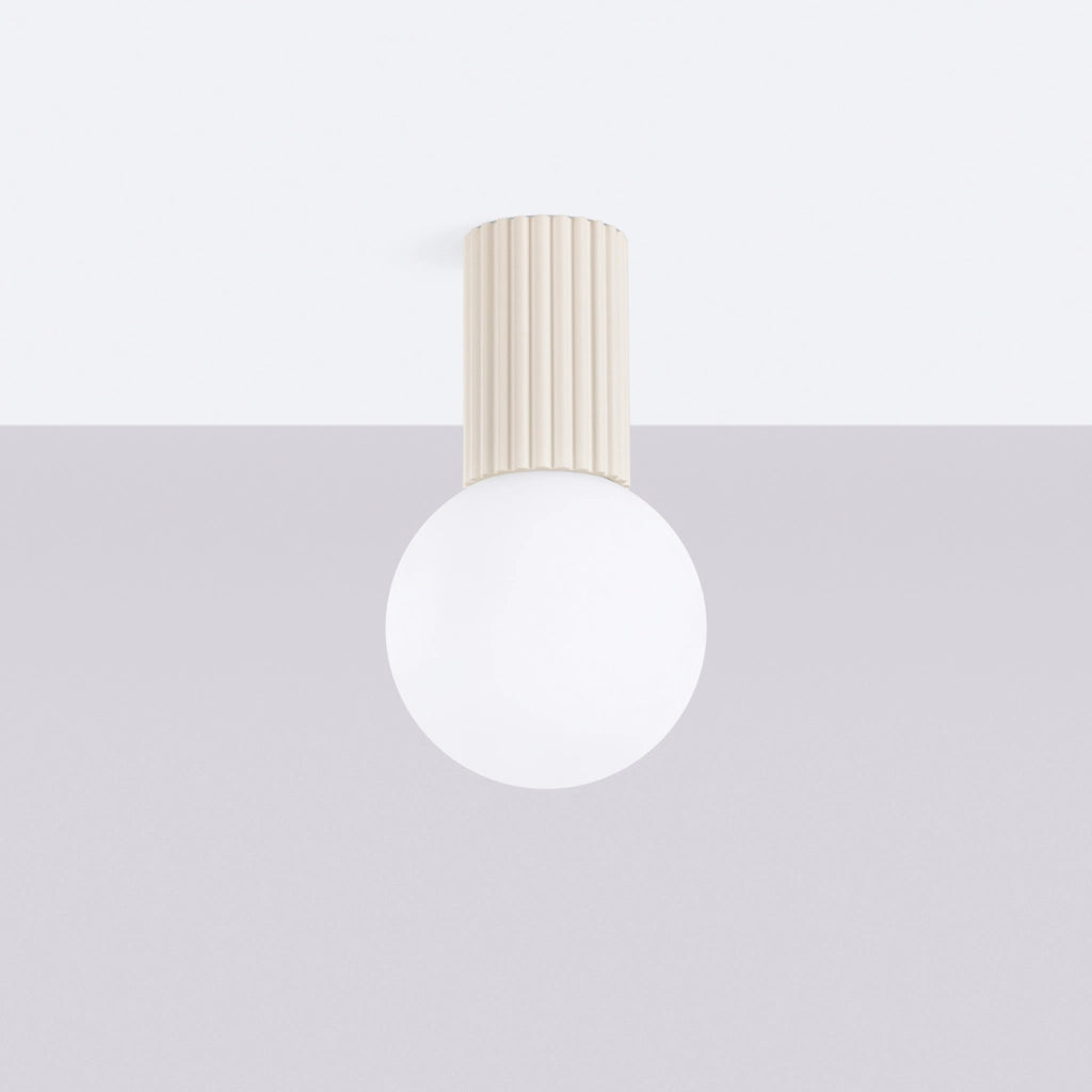 Lampada da soffitto HALO beige IP44