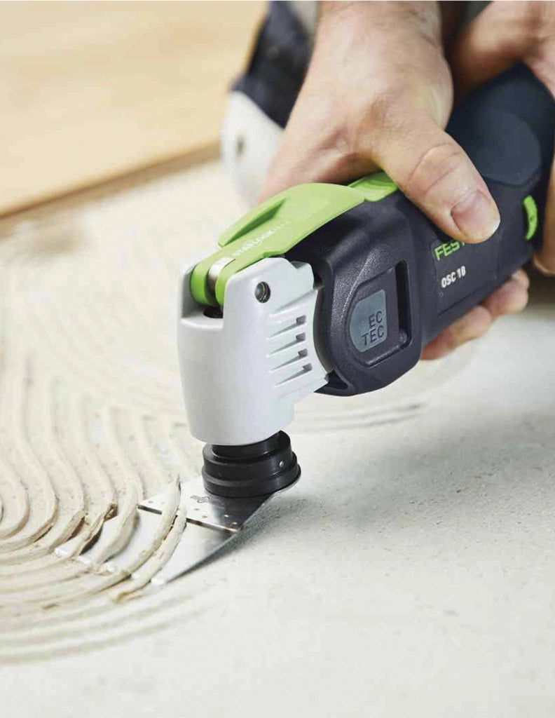 Utensile Multifunzione FESTOOL VECTURO OSC 18 E-Basic (Solo corpo + Systainer SYS3 M 187)