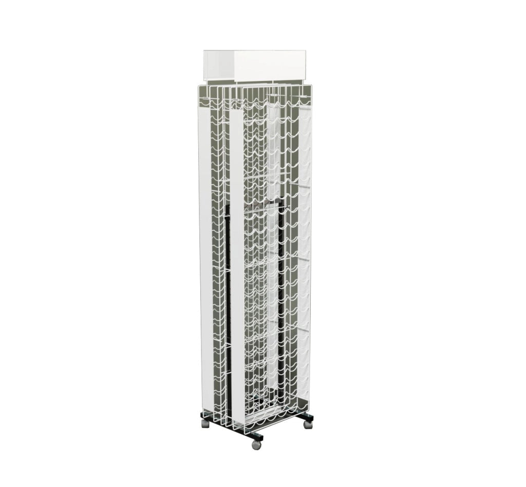 ESPOSITORE BOMBOLETTE SPRAY DOPPIO 264 posti