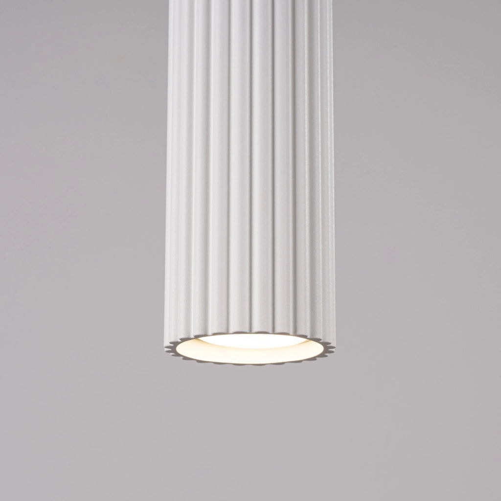 Lampada a sospensione KARBON 3P bianco