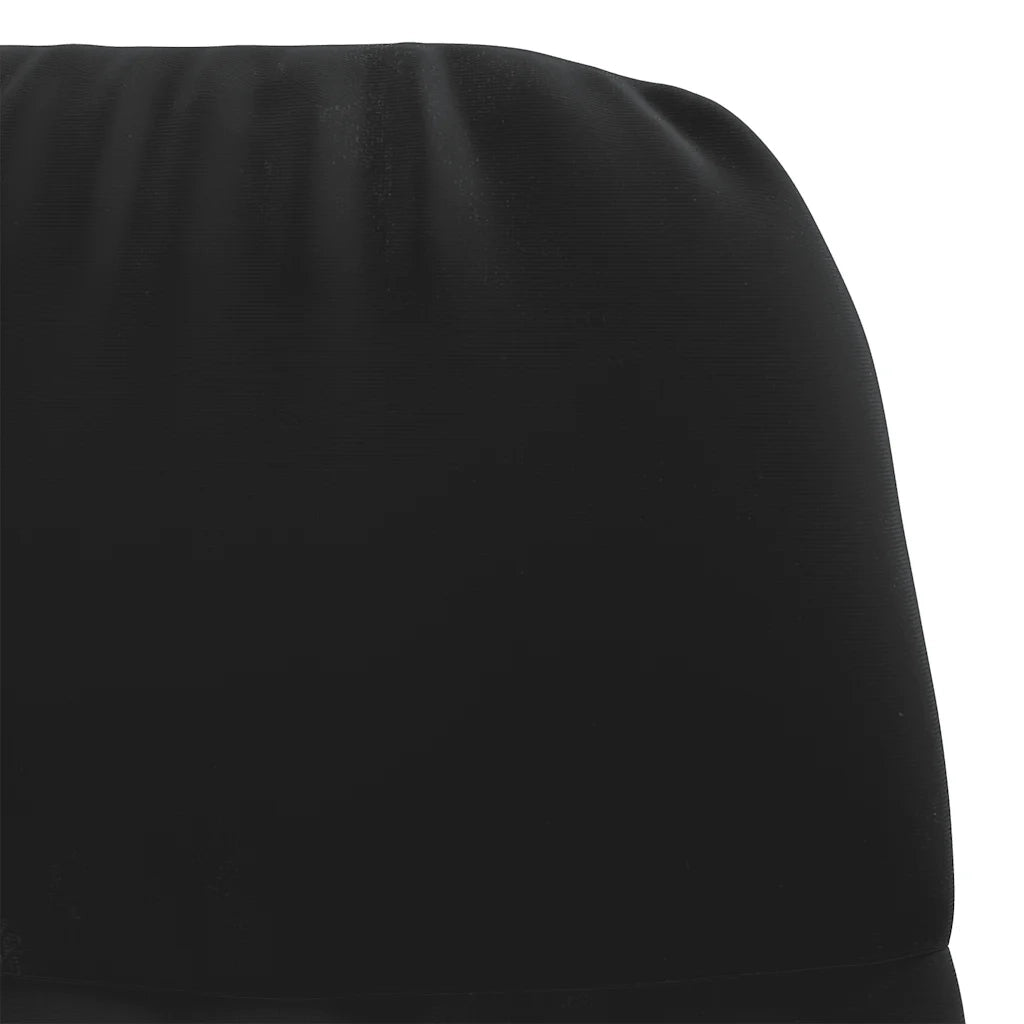 Sedia a Dondolo Nera in Velluto 4102627