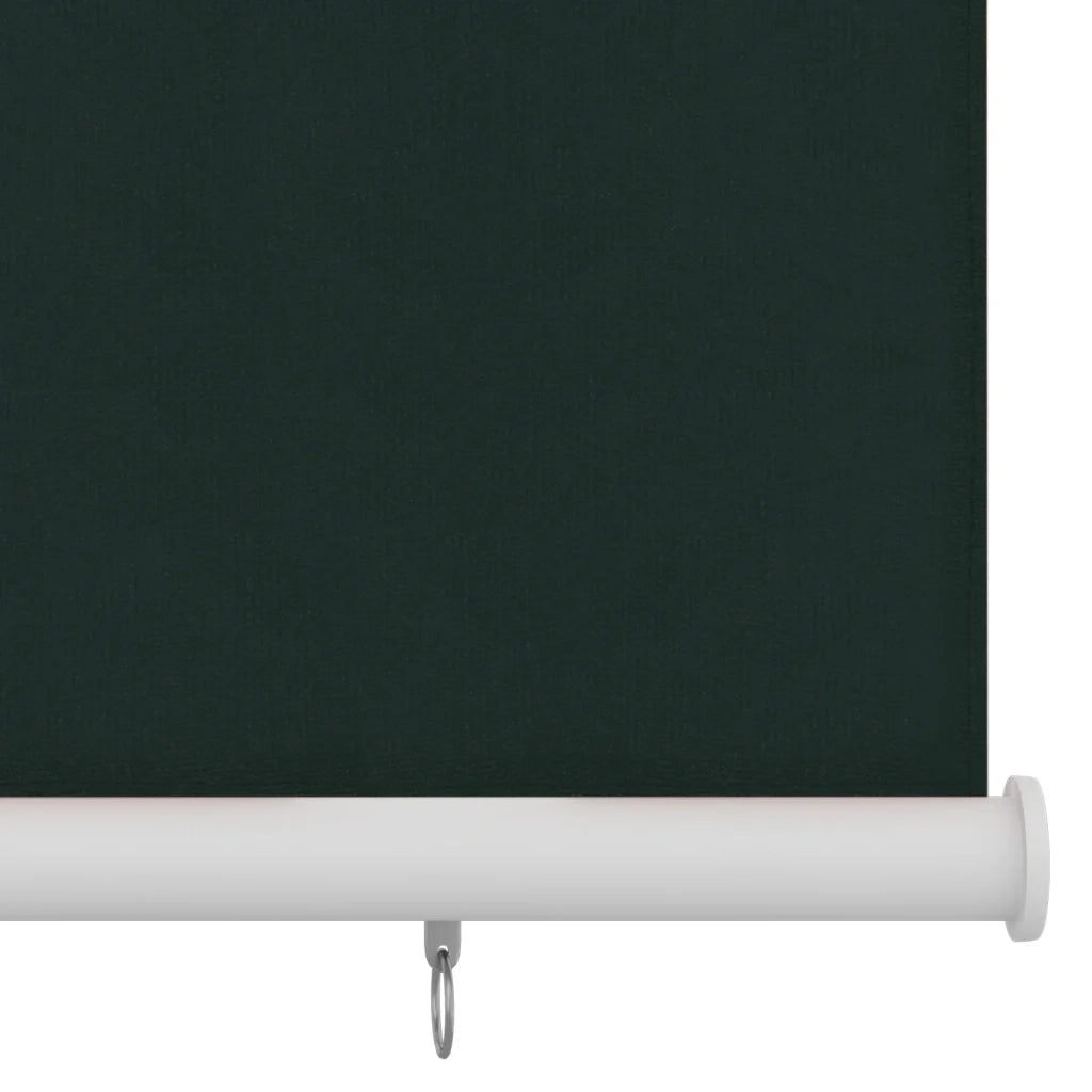 Tenda a Rullo per Esterni 105(L)x140(A) cm Verde scuro HDPE 312811