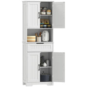 Credenza Cucina con Armadietti e Cassetto ¨C Minimal ¨C Bianco