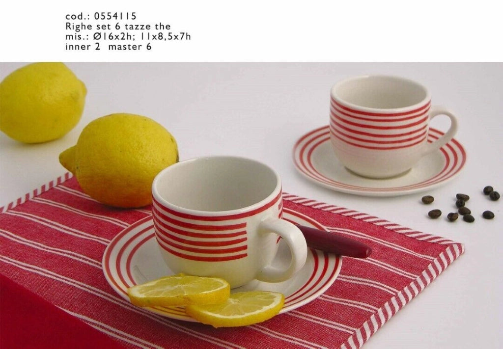 Tazza Righebizzotto Set 5 Pezzi - Bizzotto