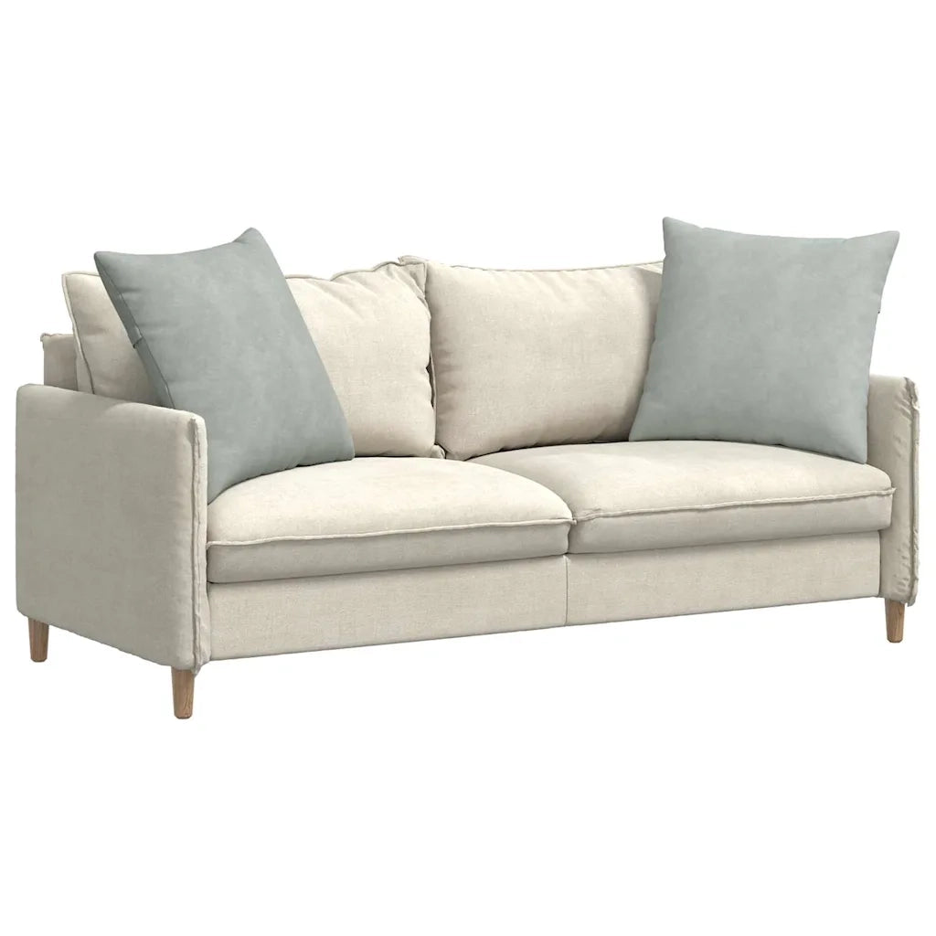 Cuscini da Divano 2 pz-Set di 2 Cuscini per Sofa Grigio chiaro 60 x 60 cm 223770