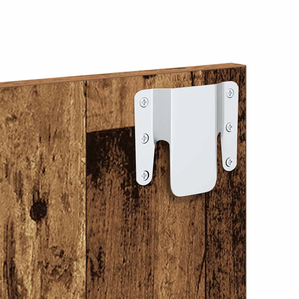 Testata con Comodino 3 pcs Legno vecchio Legno multistrato 3415742