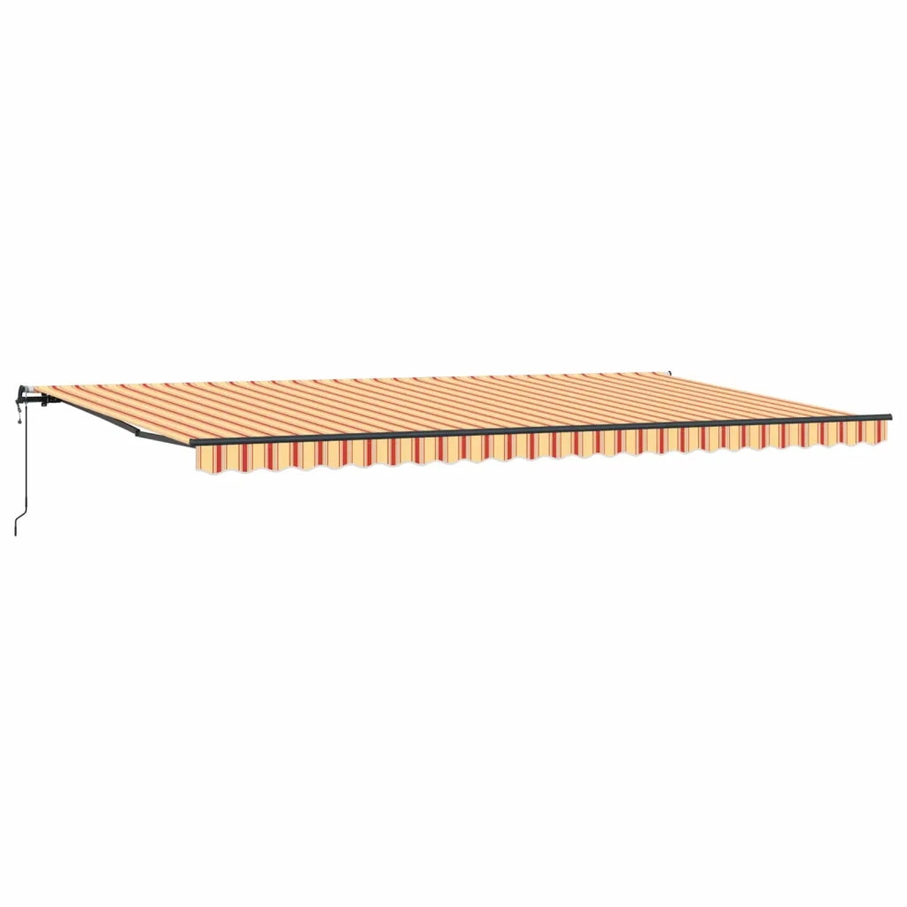 Tenda Retrattile Giallo e Arancione 600 × 300 cm 3331603