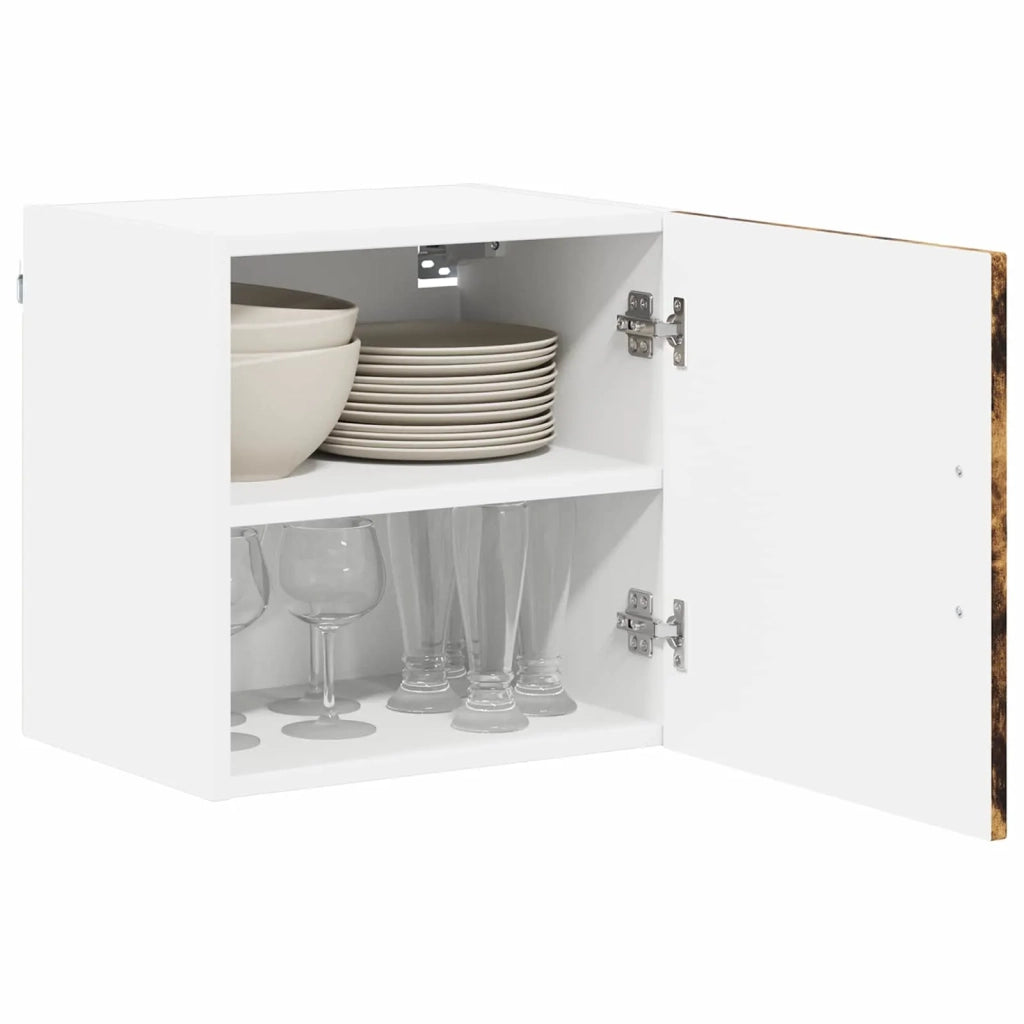 Armadietto a muro LUCCA 2 pcs Rovere Fumo 40 x 31 x 40 cm 884885
