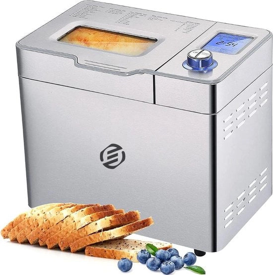 Macchina per la preparazione del pane - Multi-programmabile - Senza glutine - Timer - Automatica - Premium