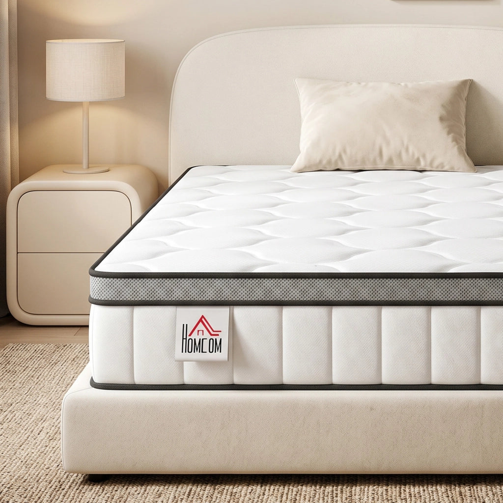 Materasso a Molle 7 Zone con Memory Foam ¨C Minimal ¨C 90x190x20 cm