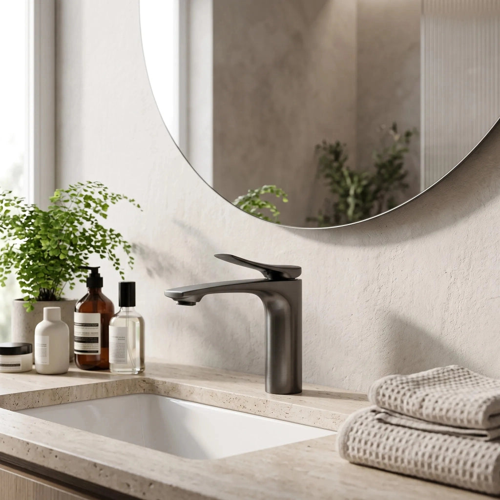 Rubinetto Per Lavabo Premium Rea Vision Titan Low
