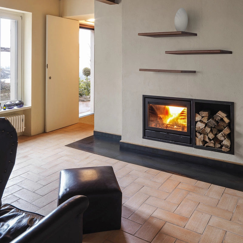 Mensola in legno Mercurio verniciato noce 1,8x20x56 | Più profondità, più spazio