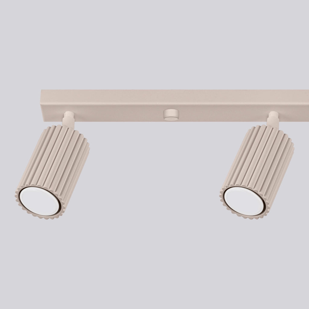 Lampada da soffitto KARBON 4L taupe