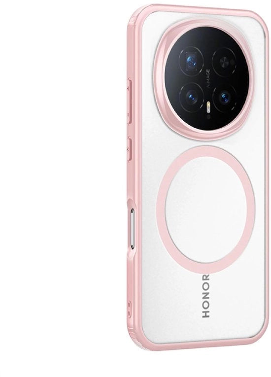 Copriphone per HONOR Magic 8 Pro con finitura opaca PC e gomma TPU.