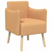 Sedia d'accento Beige Bouclé 42044828