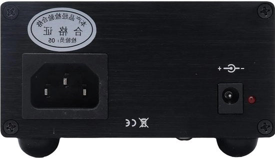 Alimentatore Lineare Desktop in Lega di Alluminio Regolatore di Tensione Stabilizzato per Monitori (15V) - Stabilizzatore di Potenza Potente.