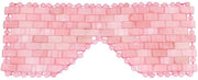 Occhiali da sonno 100% naturali con pietra Jade reale (rosa)