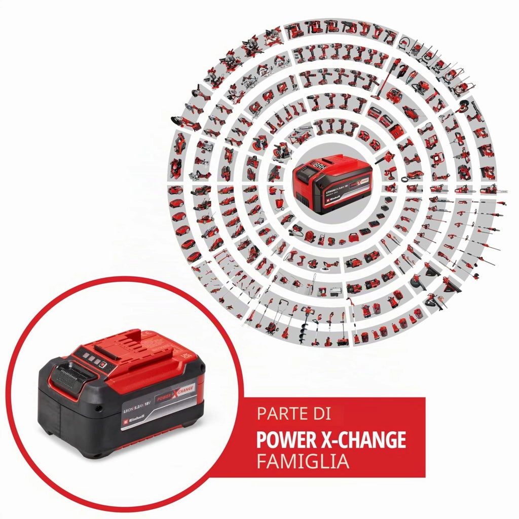 Einhell Batteria Power x Change 18 V 5 2AH Plus