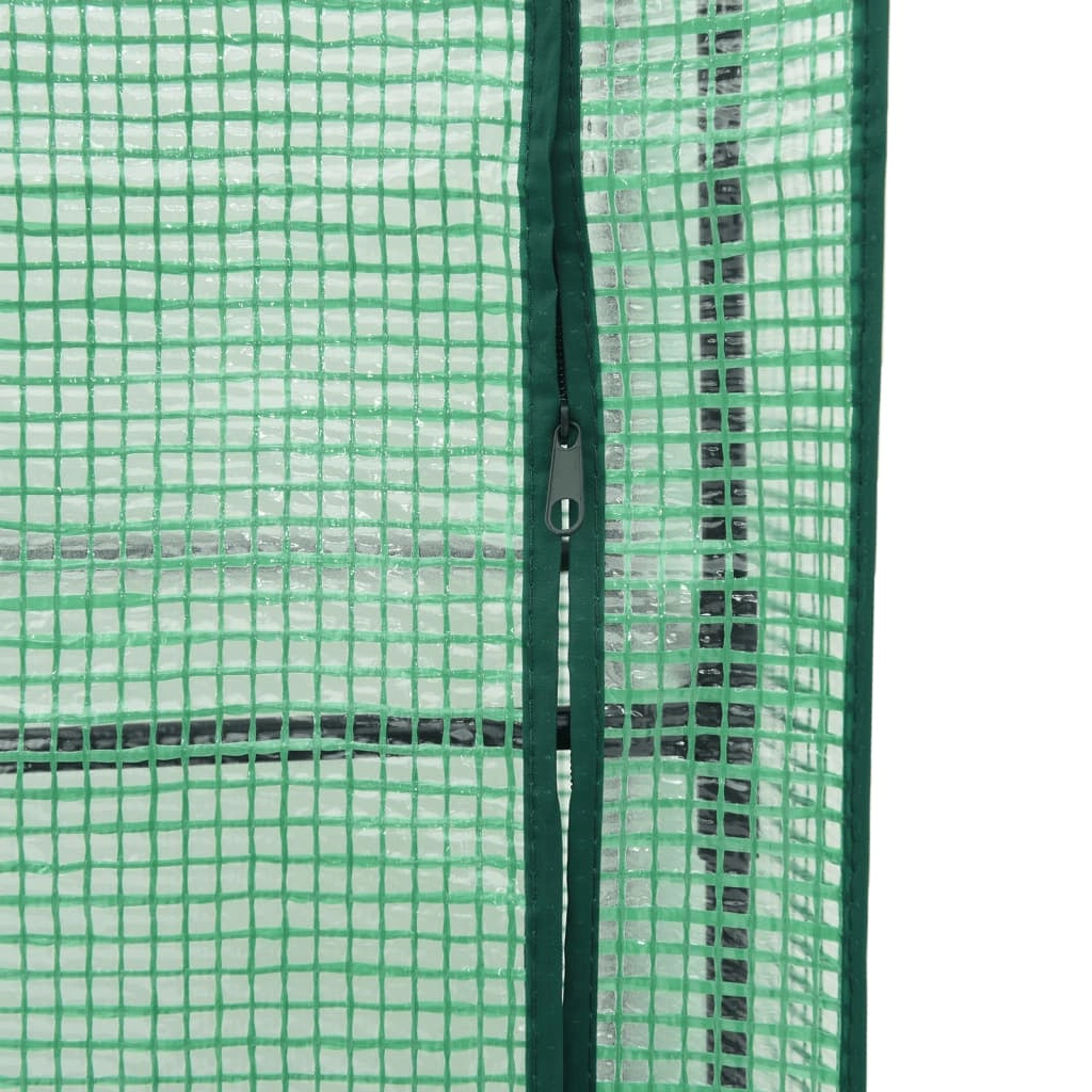 Aiuola rialzata/fioriera con copertura effetto rattan 80 x 40 x 138 cm grigio chiaro 02_0038788