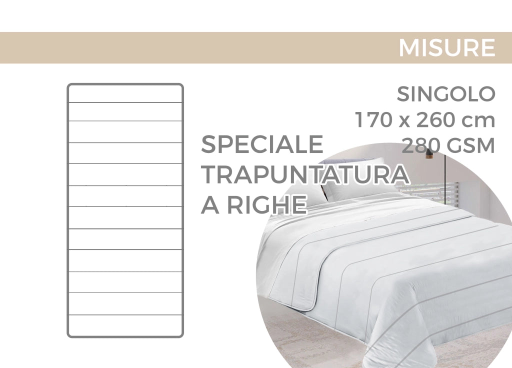 Trapunta Piumone Invernale Disney 280gsm Letto Singolo Stich Boy