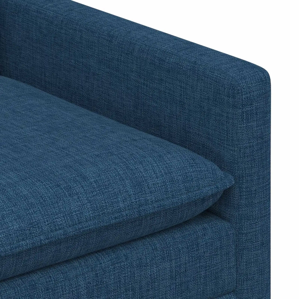 Divano Blu Tessuto 42028838