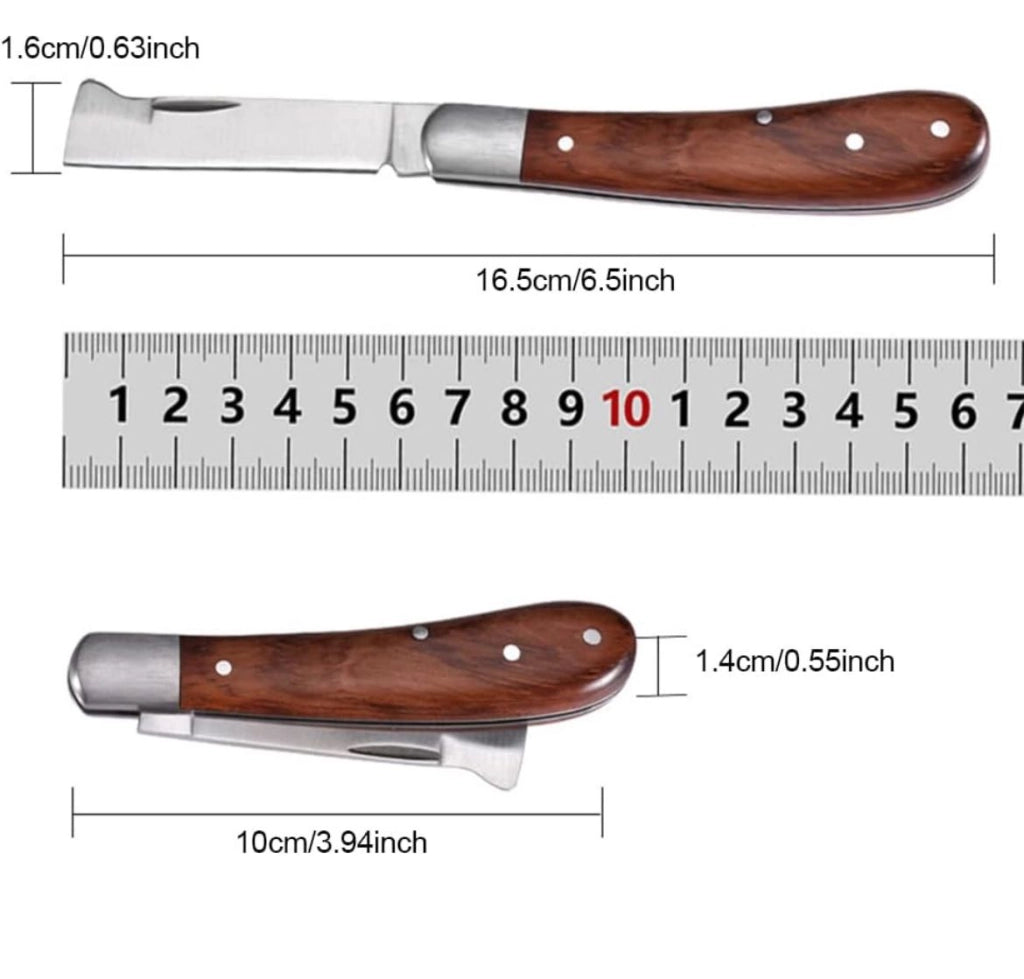 Coltello Da Innesto pieghevole da Giardino coltello per cesoie 313004