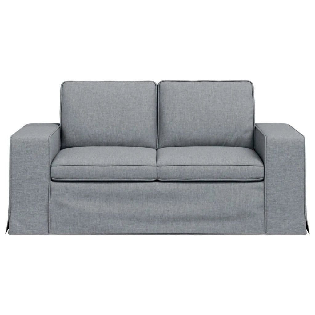 Divano Grigio chiaro 162 x 80 x 82 cm Tessuto 42024383