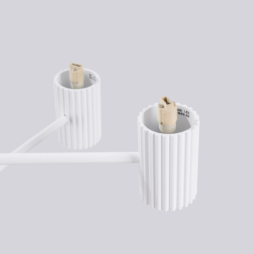 Lampadario HALO 6 bianco