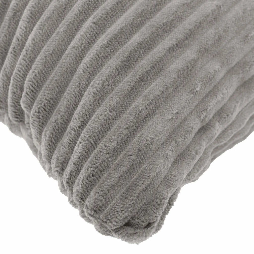 Federa 6 pcs HEERLEN Grigio Chiaro 65 x 65 cm corduroy 912934