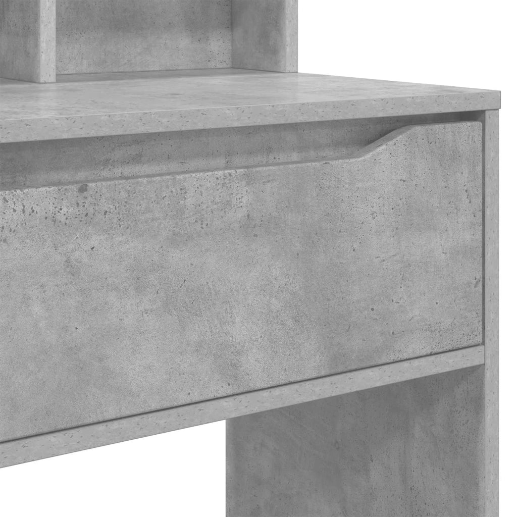 Tavoli da Trucco per Camera da Letto Grigio cemento 888970