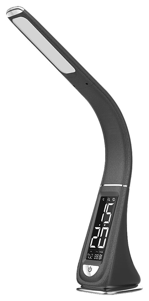 Lampada da scrivania con display nera LED 5W Rabalux