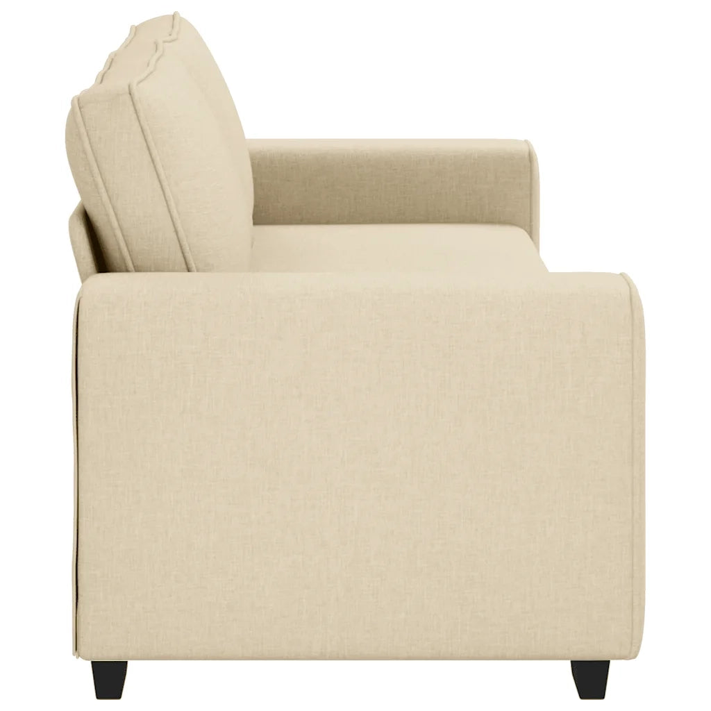 Divano a 3 Posti-Sofa 3 Posti Crema 180 cm in Tessuto 540704