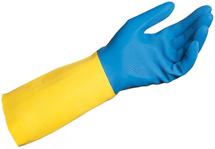 Mapa GUANTI IN NEOPRENE DUO-MIX 405 Col. Blu/giallo tg. 9 10.00 paia