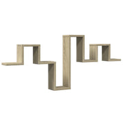 Scaffale a parete | Ripiano a parete | Mensola a parete Rovere Sonoma 104,5x10x43cm Legno Multistrato