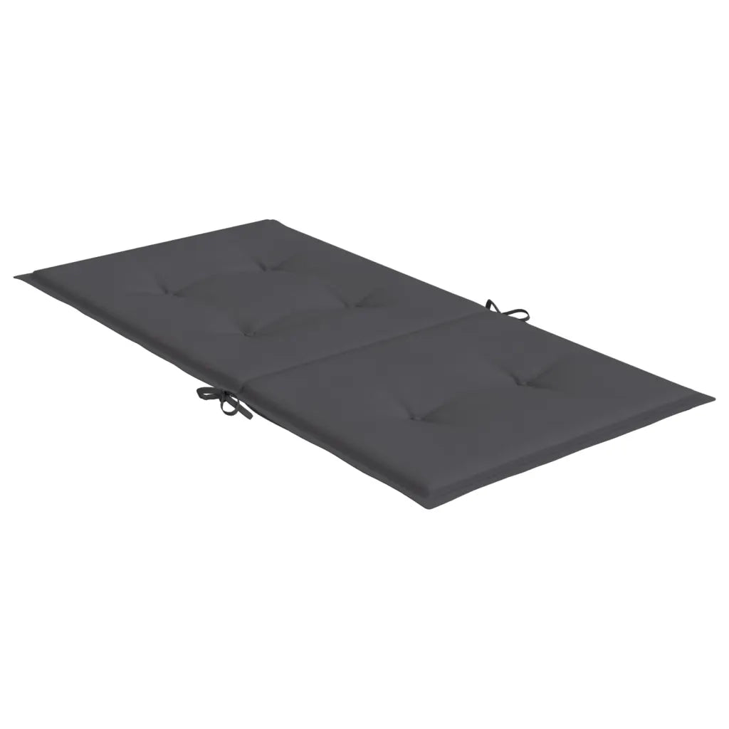 Cuscini per Sedia 4 pz Antracite Tessuto Oxford 47549