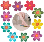 Adesivi antiscivolo per vasca da bagno - Sicuri e colorati - Set da 12 - Ecocompatibili