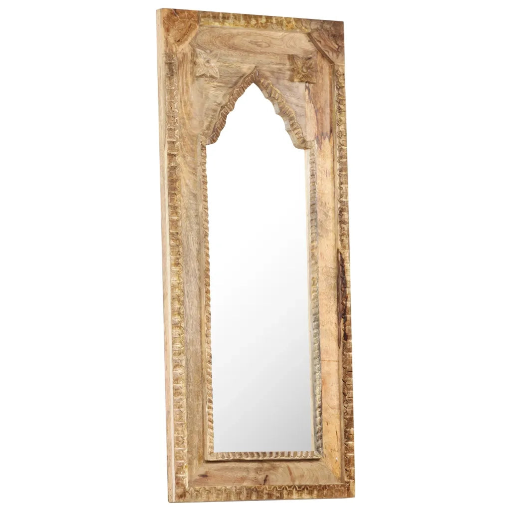 Specchio 50x3x110 cm in Legno Massello di Mango 321650