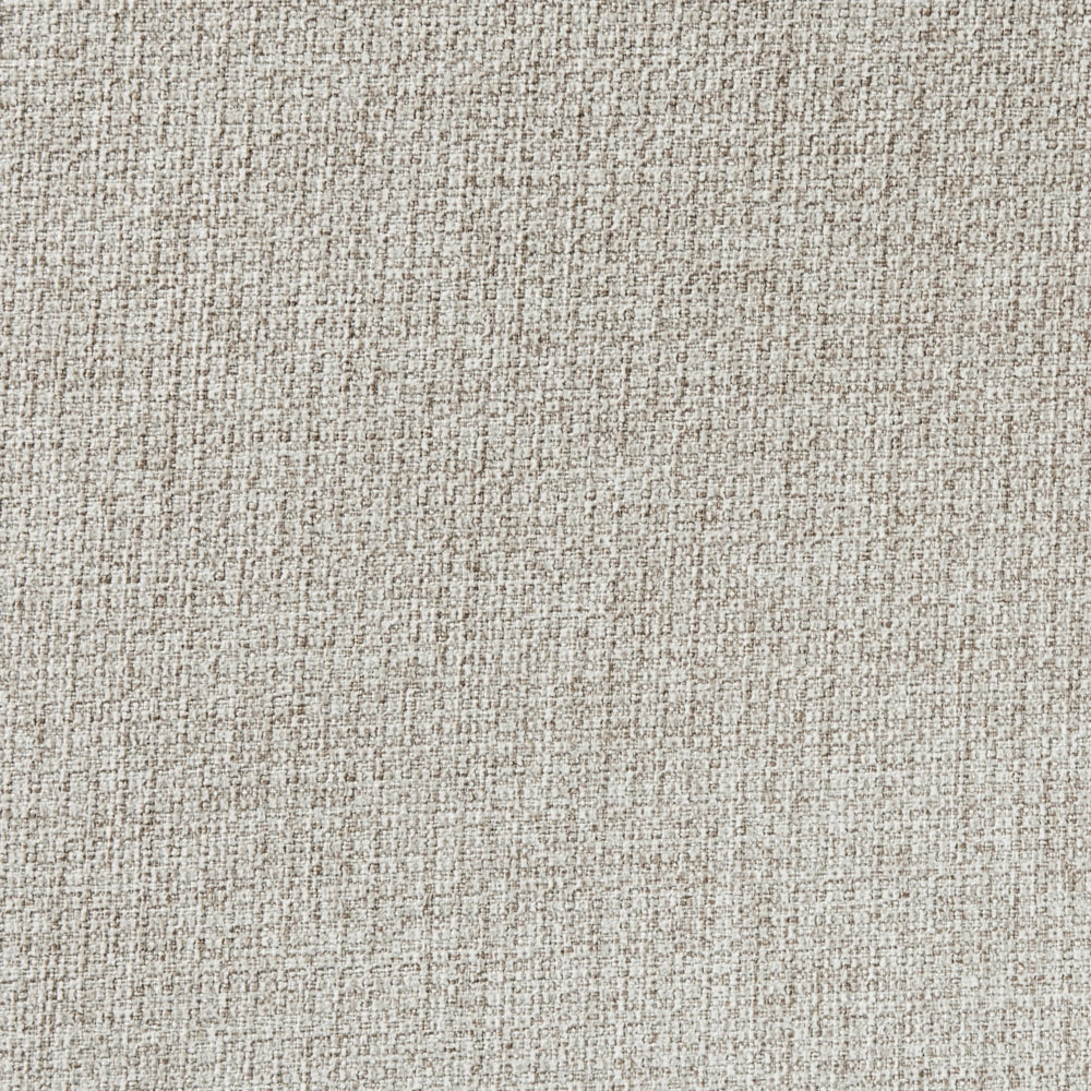 Set di 2 sedie da pranzo in tessuto beige con struttura in legno chiaro tradizionali retrò senza braccioli
