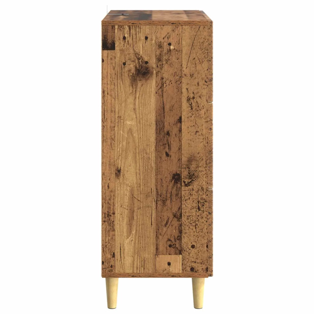 Mobile con Cassetti Legno antico 33 x 34,5 x 90 cm 895083