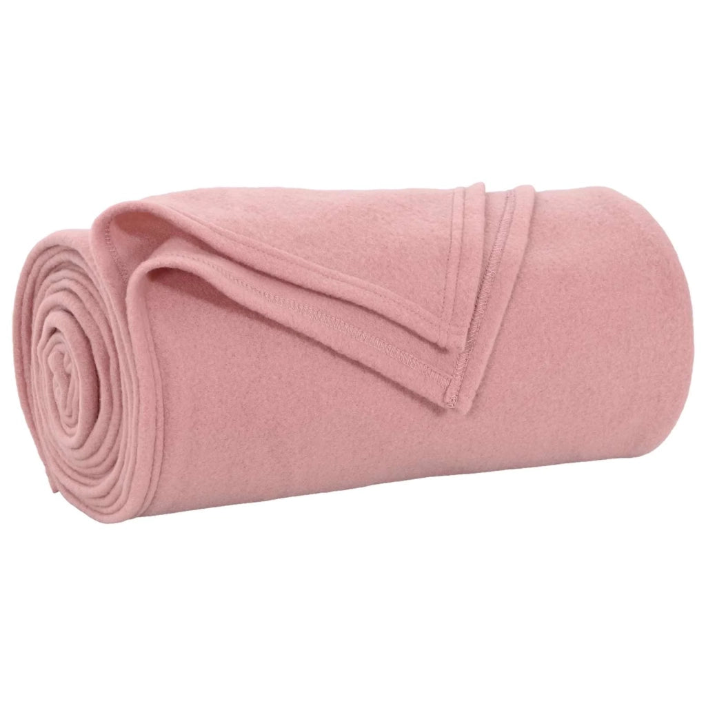 Coperte da Pile 24 pcs Rosa 240 x 220 cm Panno