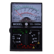 Trade Shop - Mini Tester Analogico Multimetro Portatile Con Puntali Misuratore Di Tensione -
