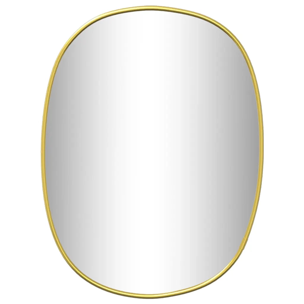Specchio da Parete Dorato 40x30 cm 348216