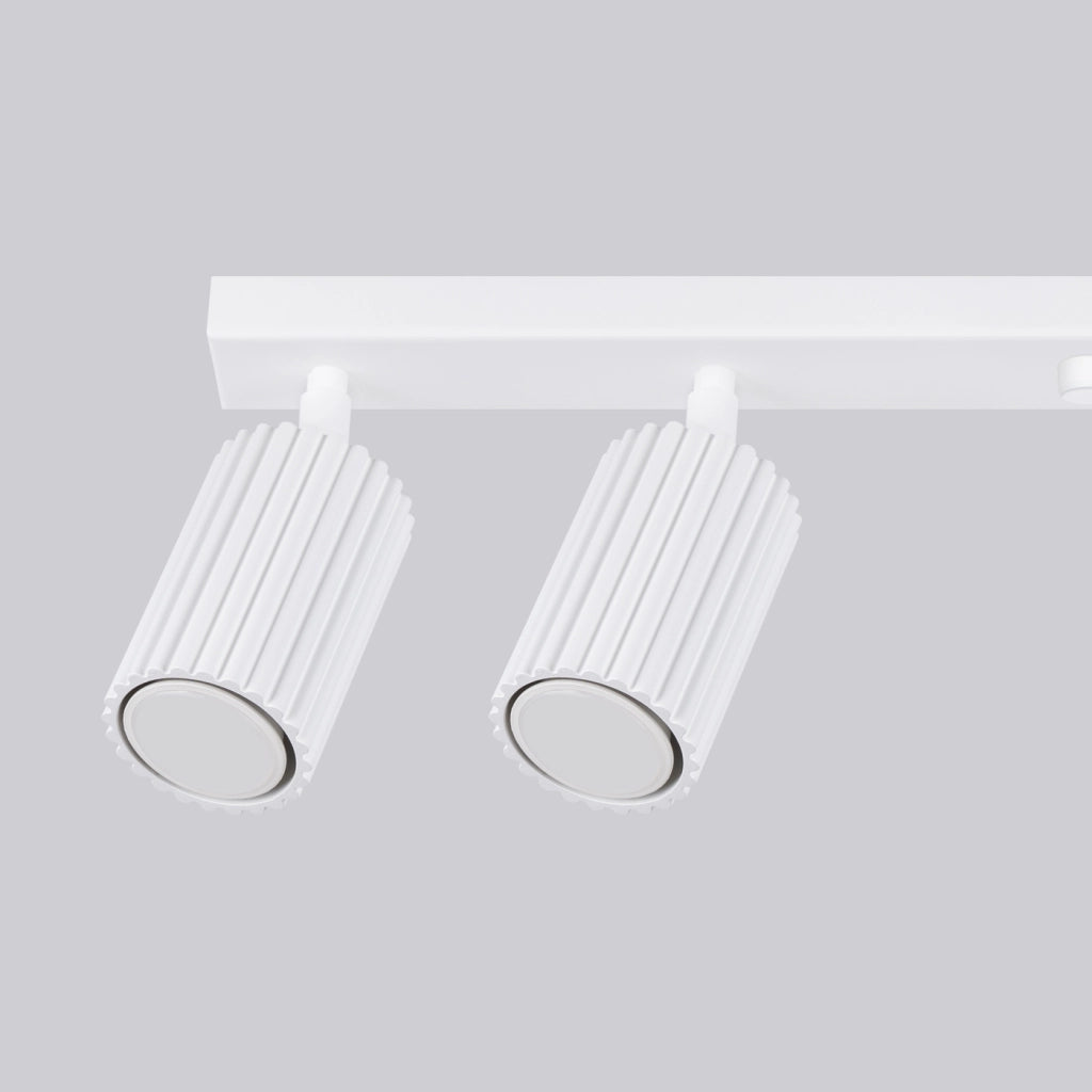Lampada da soffitto KARBON 6L bianco