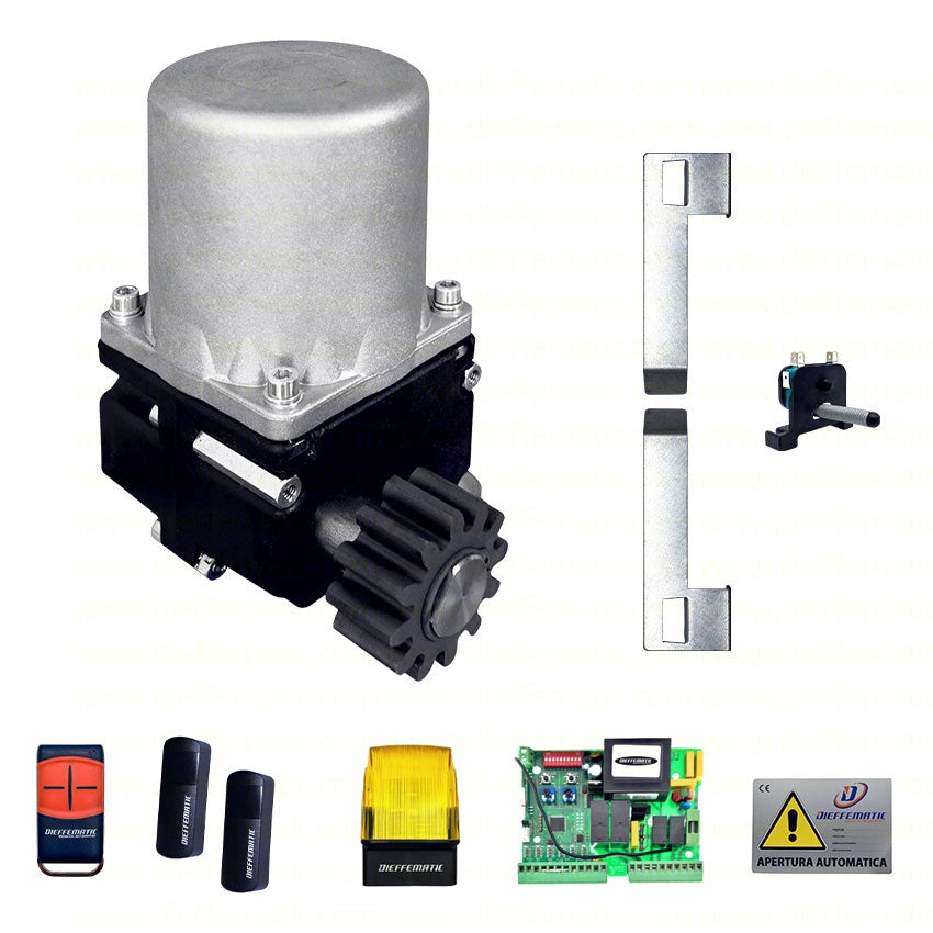 KIT PER CANCELLO SCORREVOLE AUTOMATICO SI ADATTA A RIB ROGER TELCOMA PRASTEL KV3