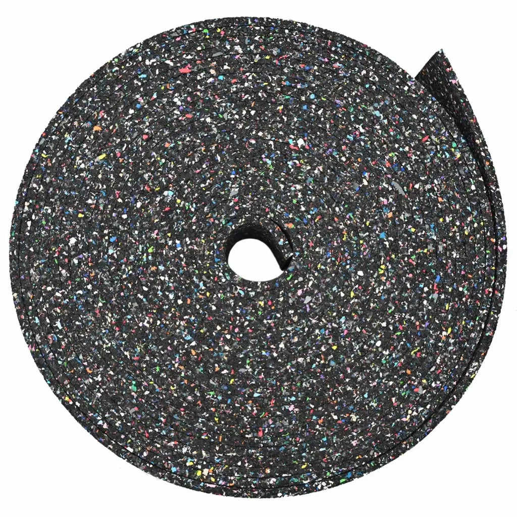 Rotolo di Granulato in Gomma Nero 2000 x 8 x 0,3 cm Gomma 42027264