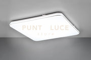 BLANCA PLAFONIERA LED  46W 5600lm, 4000K QUADRATA DIMMERABILE CON INTERRUTTORE 53CM X 53CM