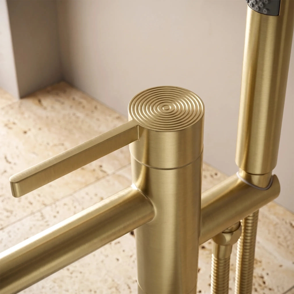 Rubinetto Indipendente Rea Foster Brush Gold