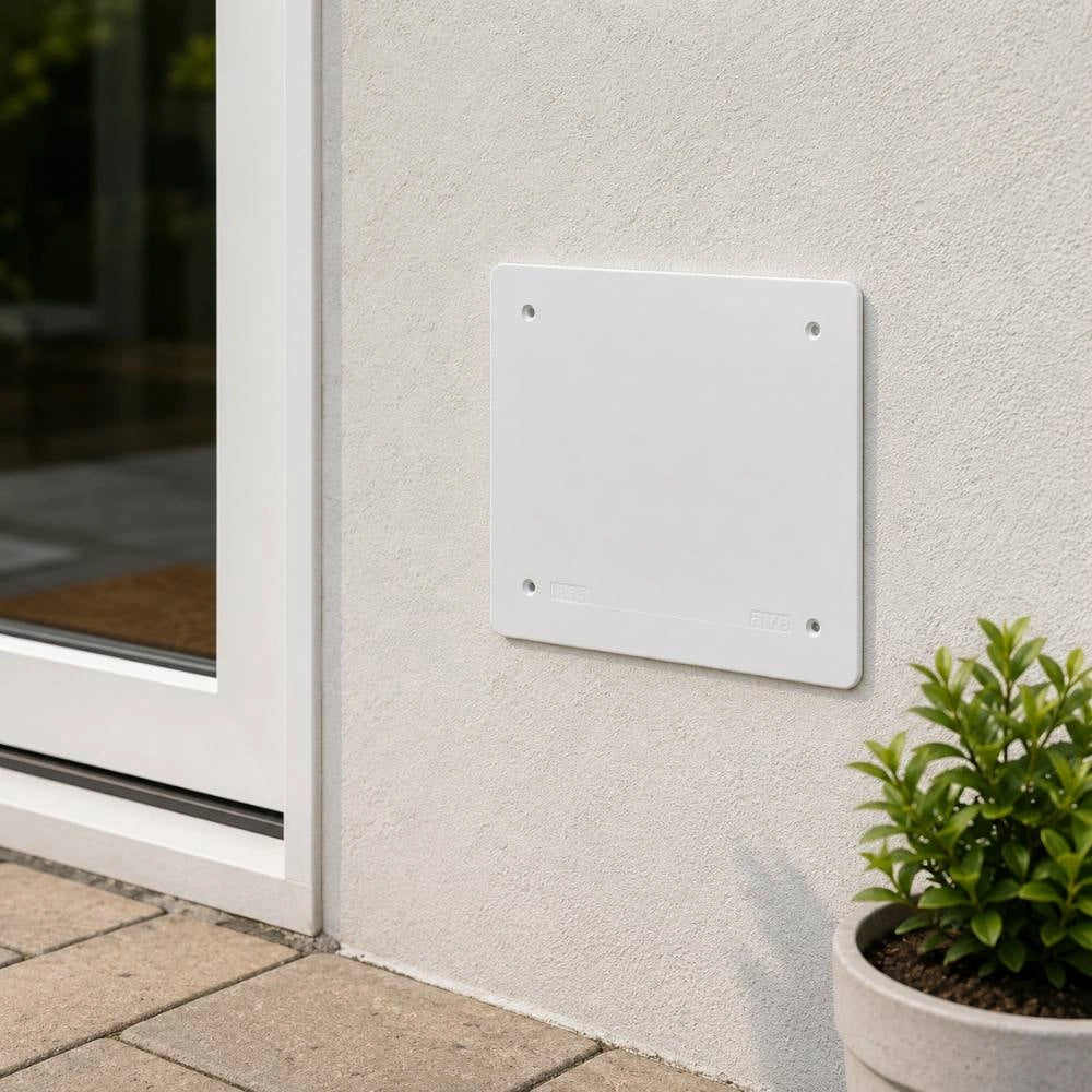 Coperchio stagno ip55 antiurto per scatola da incasso