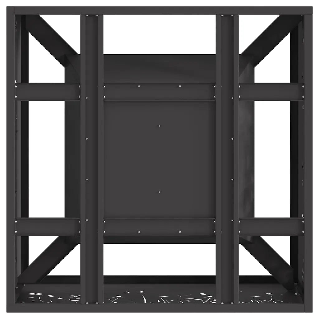 Focolare Nero 60 x 60 x 30 cm Acciaio CFW4808658