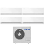 Condizionatore Quadri Split Samsung WindFree Première White 7+7+9+12 con AJ080TXJ4KG R-32 Wi-Fi Integrato